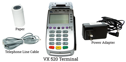 Verifone vx520 подключение к 1с